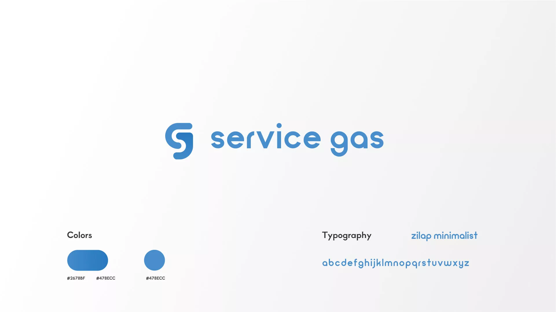 Разработка логотипа газовой компании «Сервис газ» в Юхнове